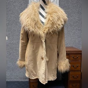 Wilson Leather Faux Fur Coat